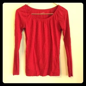 Red loft long sleeve